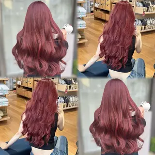 ロング カラー ブリーチなしカラー kana🐱のヘアスタイル