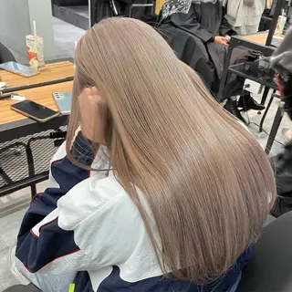 ロング カラー 女性艶髪マンツーマン YUKIのヘアスタイル