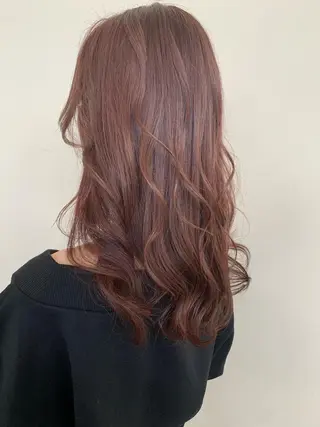 ミディアム カラー 髪質改善サロン 心斎橋ARCHEのヘアスタイル