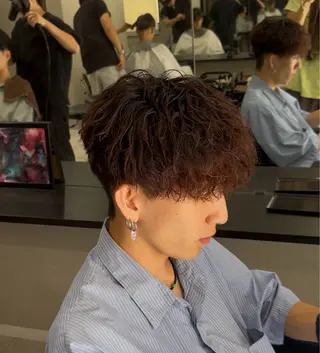 パーマ メンズ 川居大翔 /京都メンズ美容師のヘアスタイル