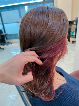 ミディアム カラー ☆毎月先着15名まで ☆シバタユートのヘアスタイル