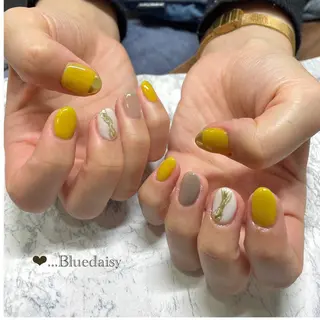 ネイル Blue daisy 栄本店のネイルデザイン