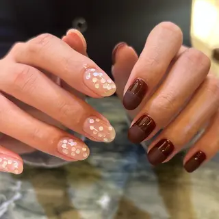 ネイル シンプルネイル Ezura Yumiのネイルデザイン