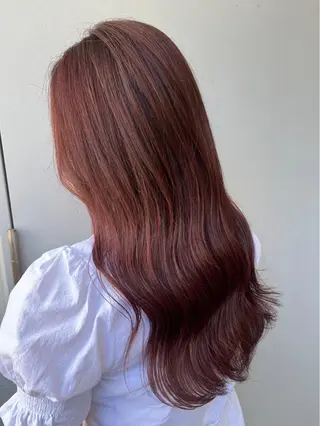 セミロング 💖札幌カラー 指名No.1💖玲奈のヘアスタイル