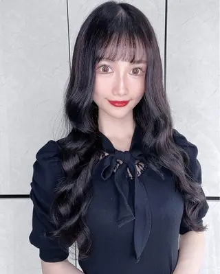 ロング カラー ヘアアレンジ ar+ ❤︎ maiのヘアスタイル