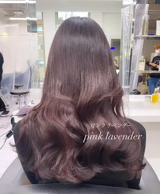 セミロング カラー パーマ ヘアアレンジ メンズ キッズ ネイル マツエク・マツパ アイブロウ 韓国/トレンド レイヤー【101】のヘアスタイル