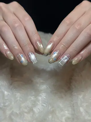 ネイル 全てパラベース💅 MIORA_琴乃のネイルデザイン