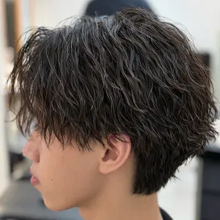 パーマ メンズ 男の理想を叶える🔥 メンズパーマ特化｜関のヘアスタイル