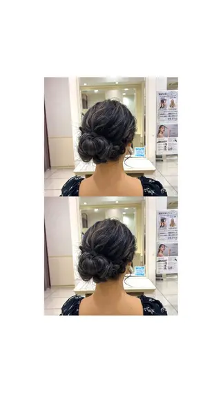 ヘアアレンジ Ash志木南口店／ まおのヘアスタイル