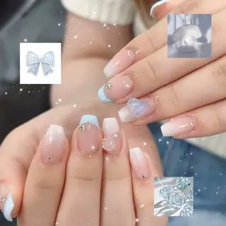 ネイル 🪄mimi🎀 Midori🪽のネイルデザイン