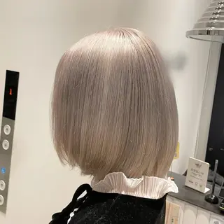セミロング カラー 🤍haruna 🤍SUIのヘアスタイル