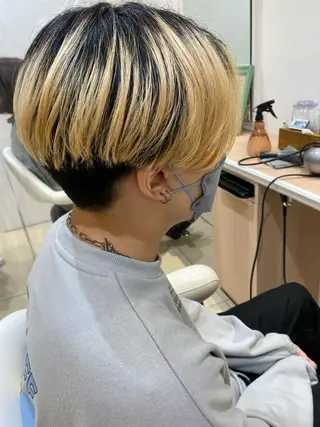ショート メンズ 🩵波巻き／ツイスパ HARU💎のヘアスタイル