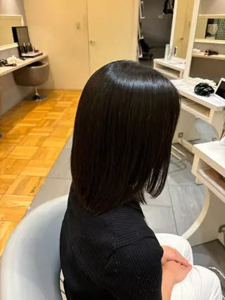 ミディアム ショート・ボブ✨南 津麦のヘアスタイル