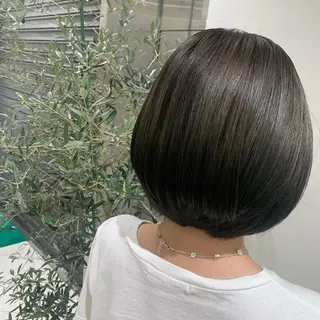 ショート カラー ヘアアレンジ 小白井 由美のヘアスタイル