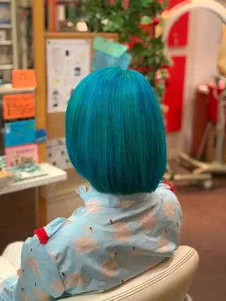 ミディアム カラー たけい ゆうきのヘアスタイル
