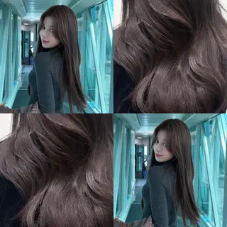 ロング kanon本厚木 シースルーマッシュのヘアスタイル