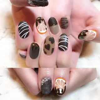 ネイル 東 千夏のネイルデザイン