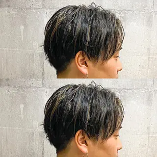 パーマ メンズ 高橋 宏輔のヘアスタイル