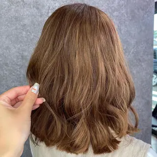 ロング カラー UNDER vr 【アンダーバー】のヘアスタイル