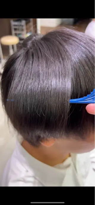 ショート マッシュパーマ fifth岡村優作のヘアスタイル