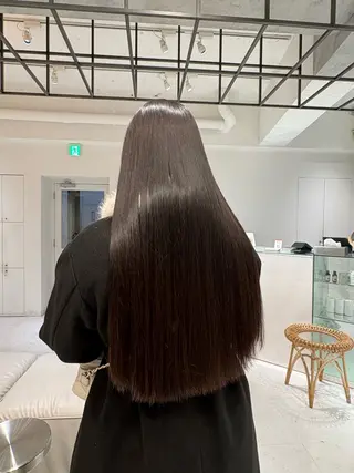 カラー ⟡.·*sayaka 🦋透明感カラーのヘアスタイル