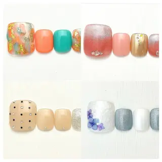 ネイル abbie新宿東口店所属・Tsunemi Sumireのネイルデザイン