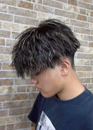 パーマ メンズ メンズカット パーマ特化  清士郎のヘアスタイル