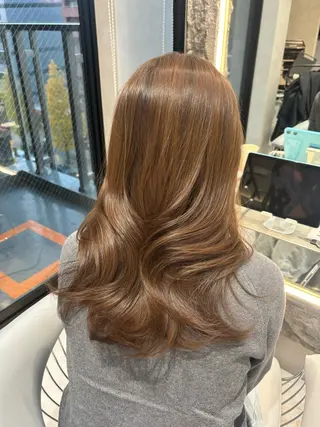ロング MOMOHA/ 🍑レイヤーカットのヘアスタイル