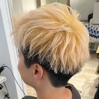 メンズ ボブ／艶カラー ❣️マナミのヘアスタイル
