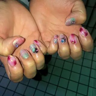 ネイル 新井 ひなののネイルデザイン