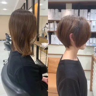 ショート 林 瑞起のヘアスタイル