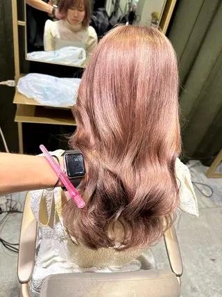 セミロング 西影 祐哉のヘアスタイル