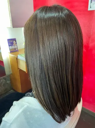 セミロング 美容室ARKS 黒田杏奈のヘアスタイル