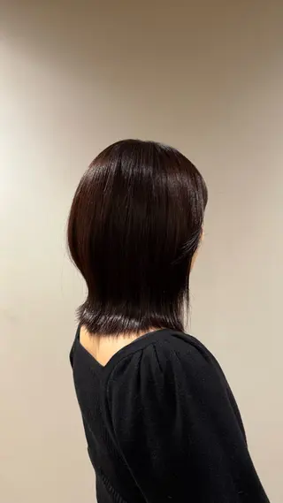 ミディアム カラー akari / ミディアムパーマのヘアスタイル