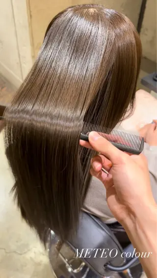 カラー 髪質改善メテオカラー Takedaのヘアスタイル