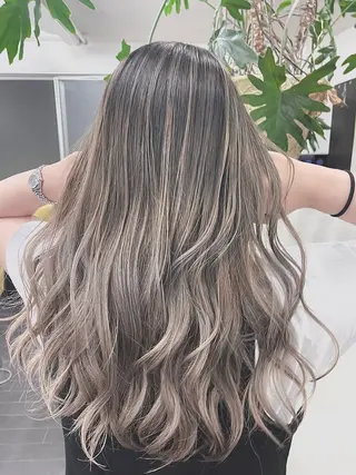ロング カラー 大船 ⌇モデル募集 🫧CHIKA 🫧のヘアスタイル