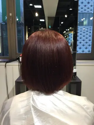 ショート ミディアム カラー 【似合うが見つかる】 Hanaのヘアスタイル