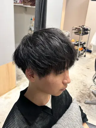 メンズ fizelle 南堀江のヘアスタイル