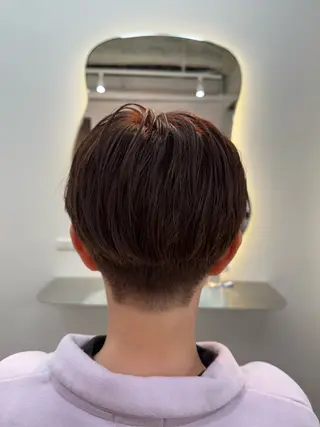 ミディアム 【メンズ特化】池袋 韓国スタイル飯塚のヘアスタイル