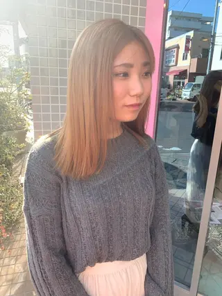 ロング カラー nishimura makotoのヘアスタイル
