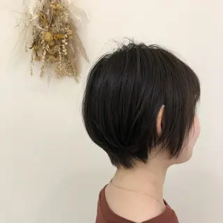 ショート カラー 【髪質改善】 梅田　聡のヘアスタイル
