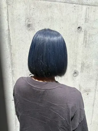 セミロング カラー ヘアアレンジ エクステ LuciA\5900のヘアスタイル