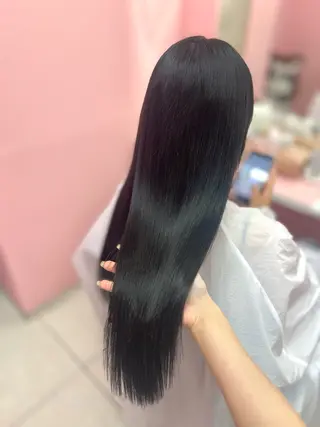 ロング シーズン エクステ/大阪梅田駅のヘアスタイル