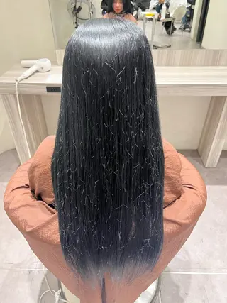 ロング カラー 牧野 隼大のヘアスタイル