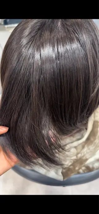 ショート 透明感カラー🕊🤍 アサノ マユのヘアスタイル