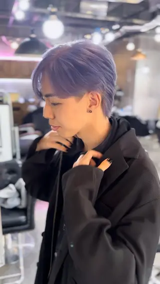 メンズ uda 抜きっぱなし /最高級エクステのヘアスタイル