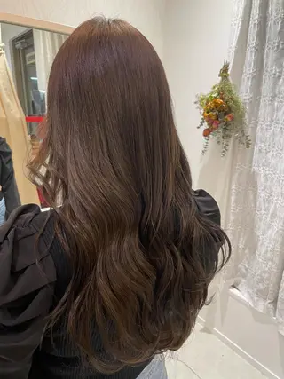 ロング カラー Merlyosaka 早川未来のヘアスタイル