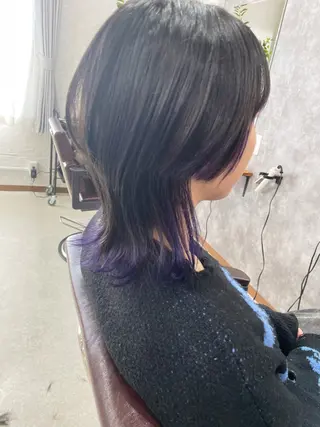 カラー 齋藤 彬のヘアスタイル