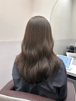 ロング カラー 矢野 晃平のヘアスタイル