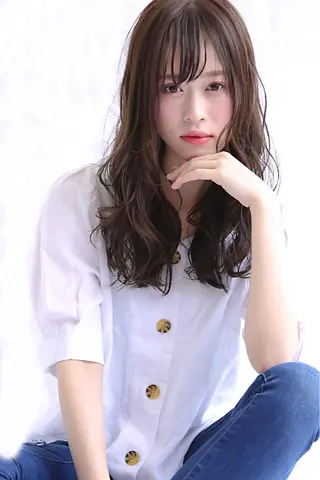 ロング YOKOI SHINJIのヘアスタイル